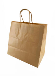 Paper Twist Handle Brown Paper Bag